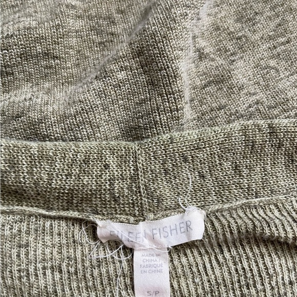 Eileen Fisher Organic Cotton Cardigan Size Small - Picture 3 of 5